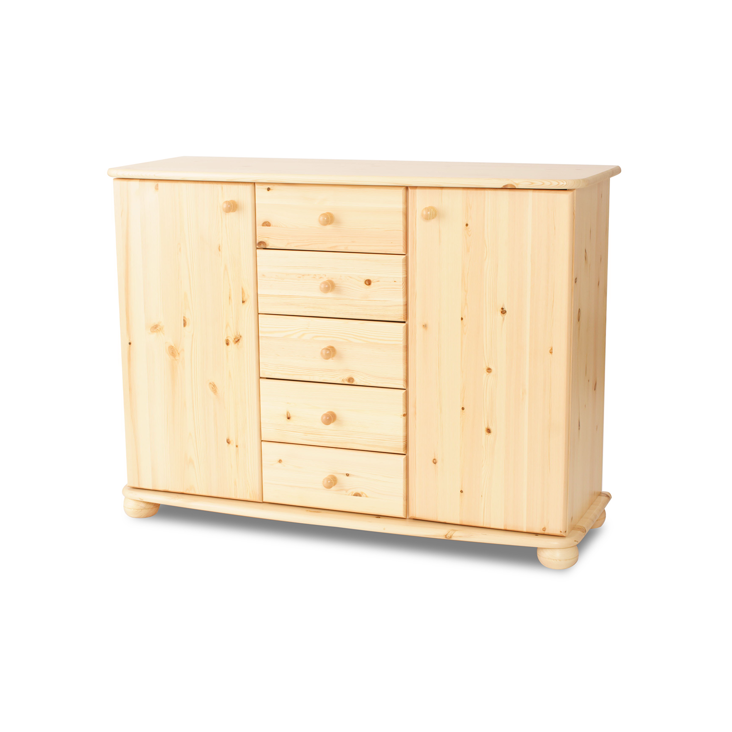 Anikó 5 fiókos 2 ajtós komód