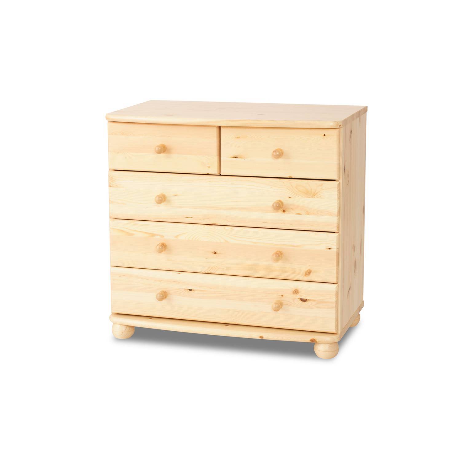 Claudia 3 nagyfiókos 2 kisfiókos komód