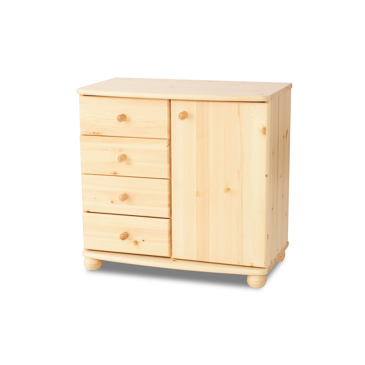 Claudia 4 kisfiókos 1 ajtós komód