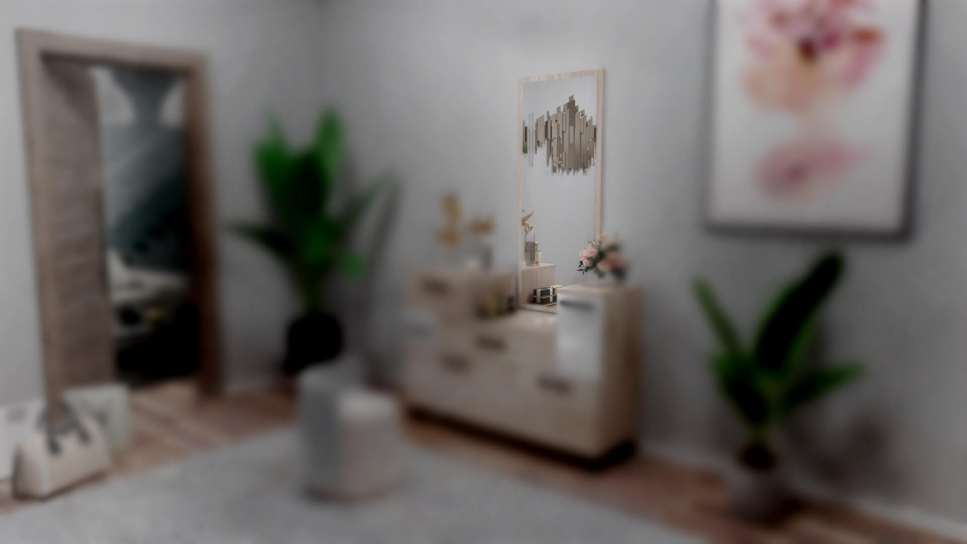 Corpus Garden Fali Tükör Sonoma