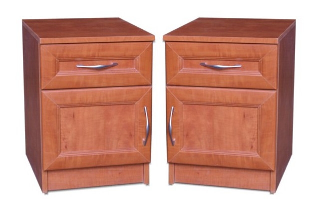 MDF léces fiókos éjjeliszekrény