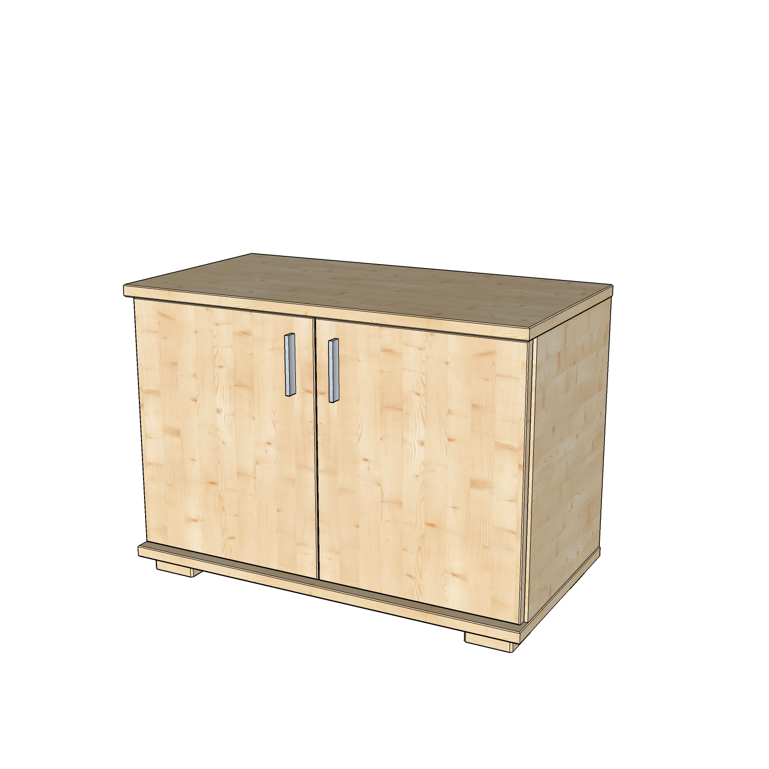 Nobis 2 ajtós komód