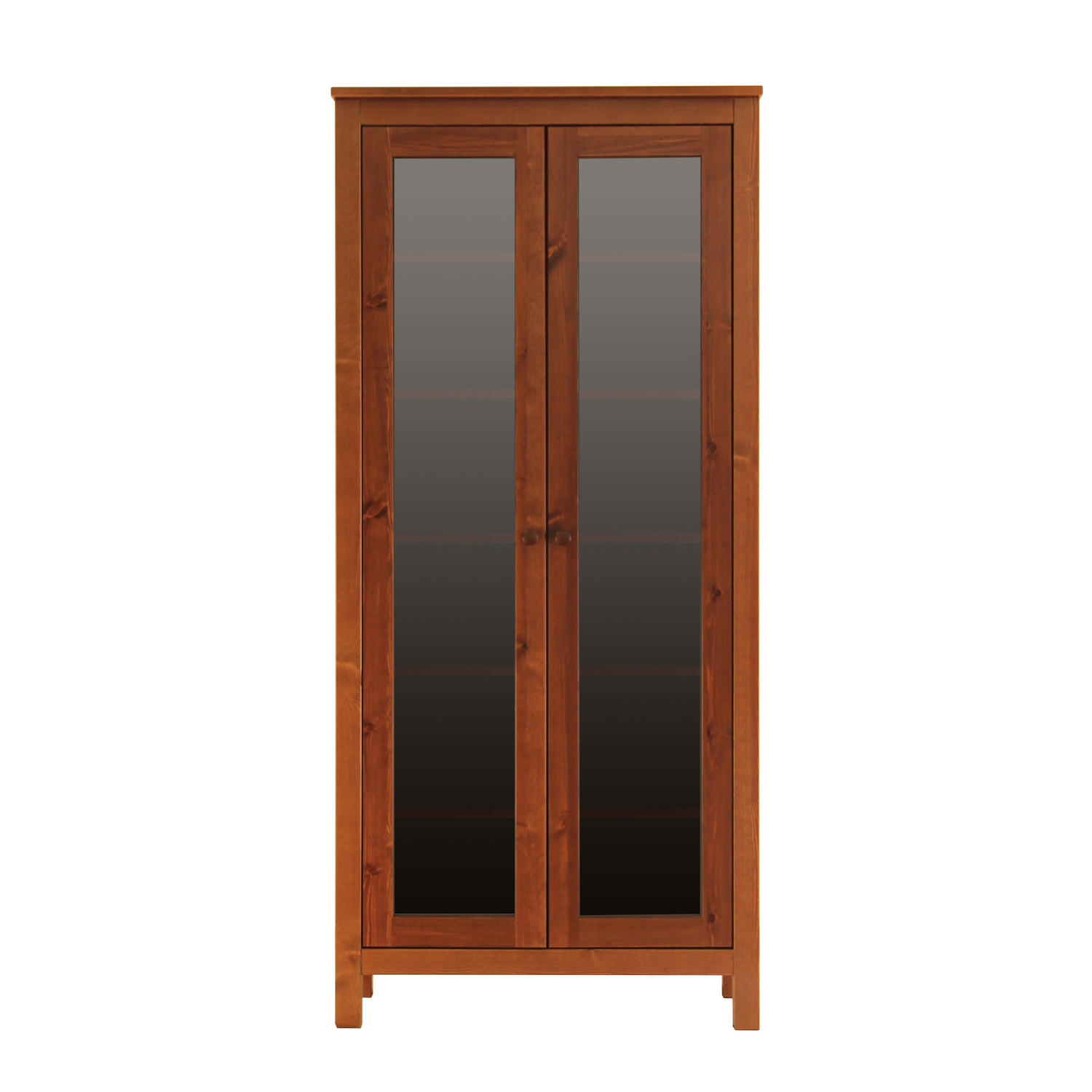 Szilaj 2 ajtós vitrines szekrény