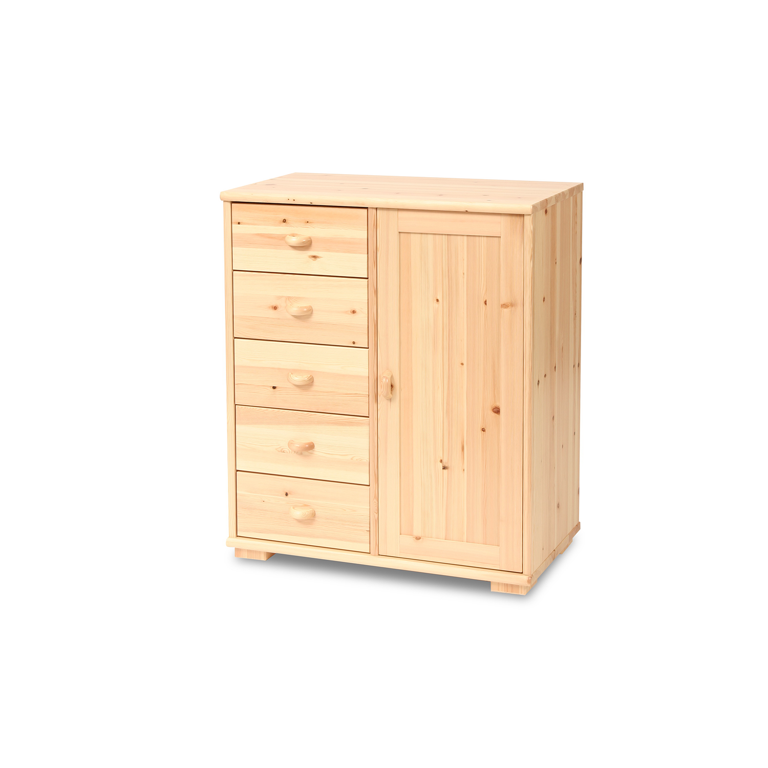 Vanessa 5 kisfiókos 1 ajtós komód